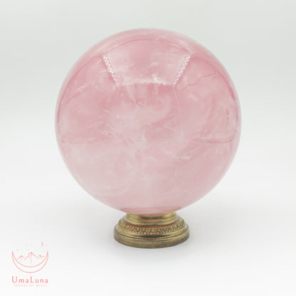 sphère de quartz rose de 1100 grammes