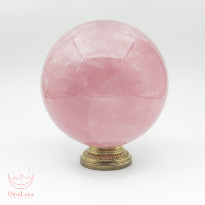 sphère de quartz rose de 1100 grammes