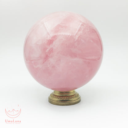 sphère de quartz rose de 1100 grammes